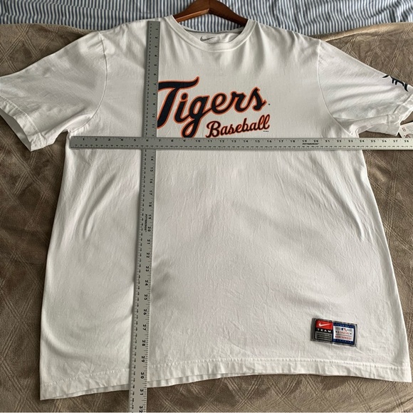 Detroit Tigers MLB Nike Premium Practice Shirt White Men's XXL 2012 Baseball HTF - Picture 13 of 13